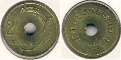 2 1\2 Kurush Turquía (1923 - )  